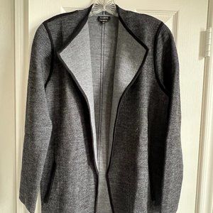 Never worn! Talbots Womens Soft Jacket/Cardigan!  L  Merino Wool! Casual Office